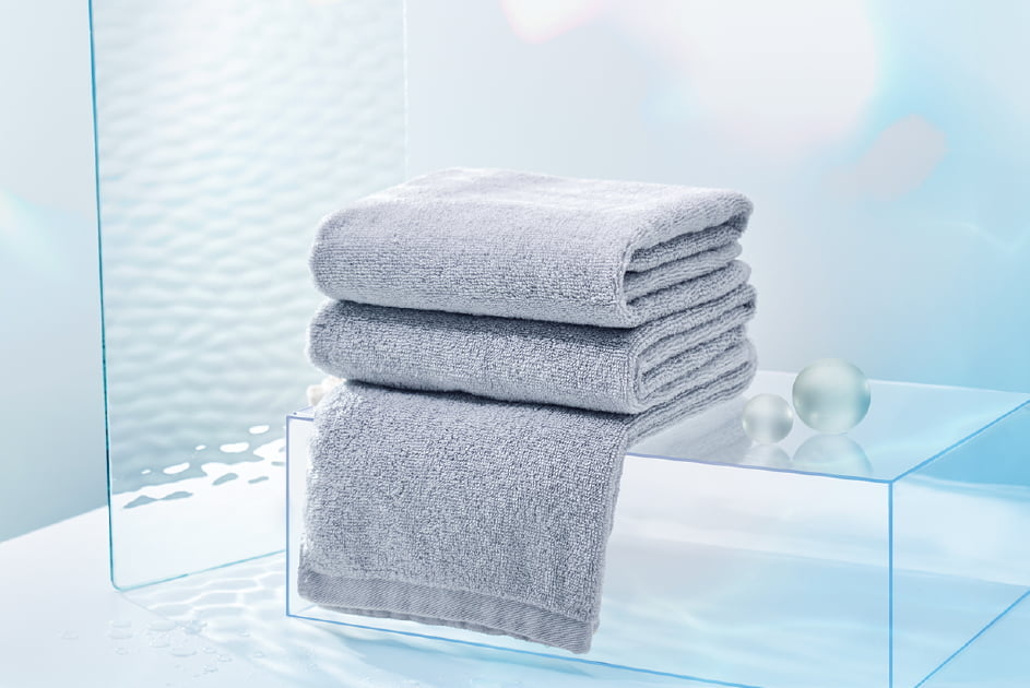 耐久性が高くへたりにくいタオル。耐久性は高いが重さは軽めで使いやすいEINEN Towelの商品写真