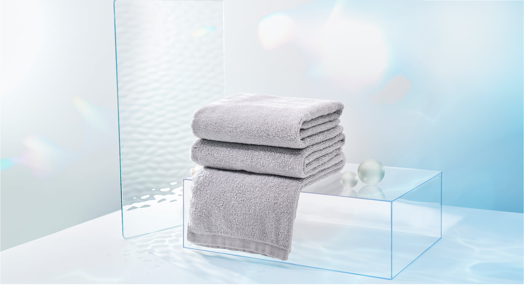 耐久性が高くへたりにくいタオル。耐久性は高いが重さは軽めで使いやすいEINEN Towelの商品写真