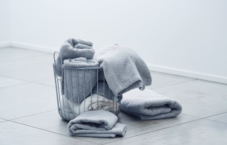 タオルの臭いが気になるイメージ